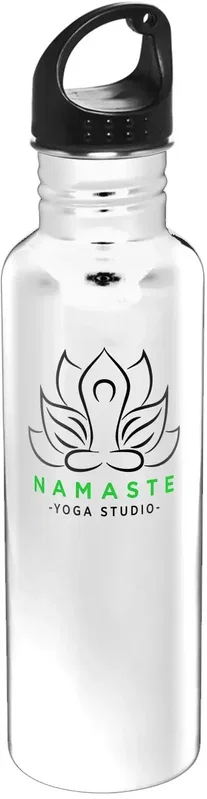 Branded Stainless Sports Water Bottle - 26oz — view 3