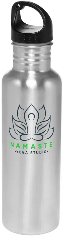 Branded Stainless Sports Water Bottle - 26oz — view 6