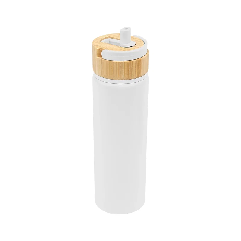White colorway standing beside the removed bamboo top