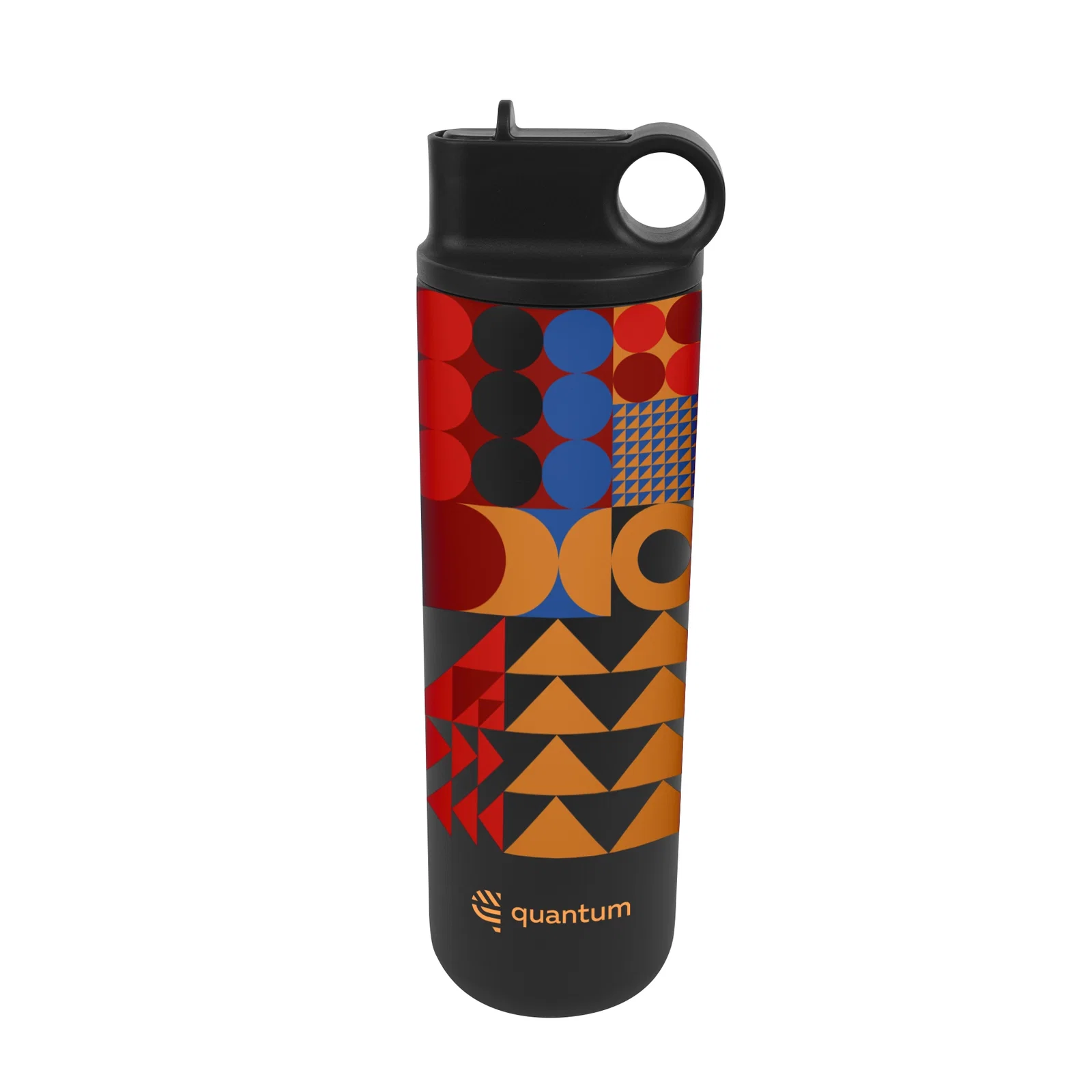 Twenty-seven ounce stainless steel bottle with a screw lid