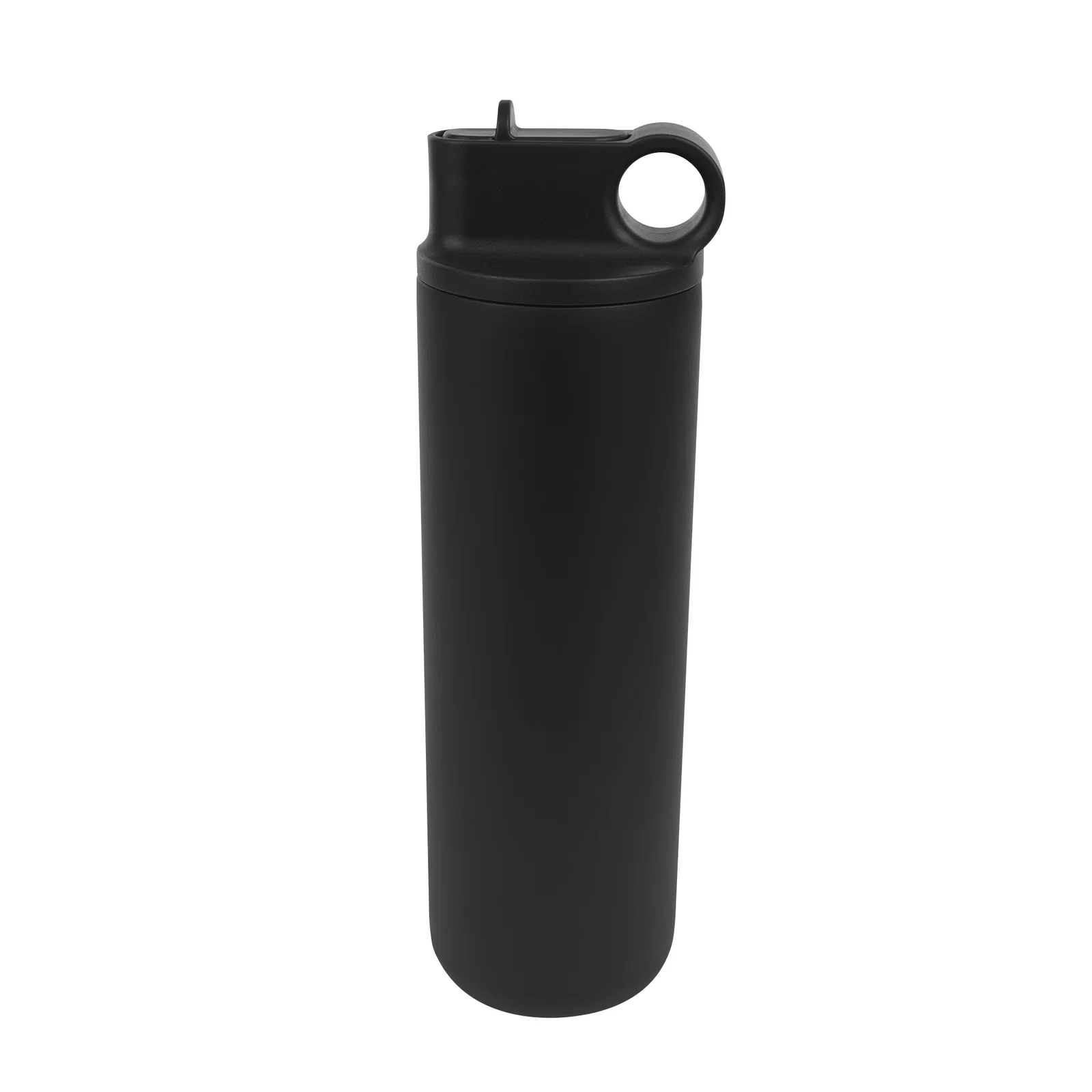 Full color wrap covering the bottle exterior