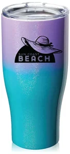 Personalized Iridescent Nebula Travel Mug - 27oz