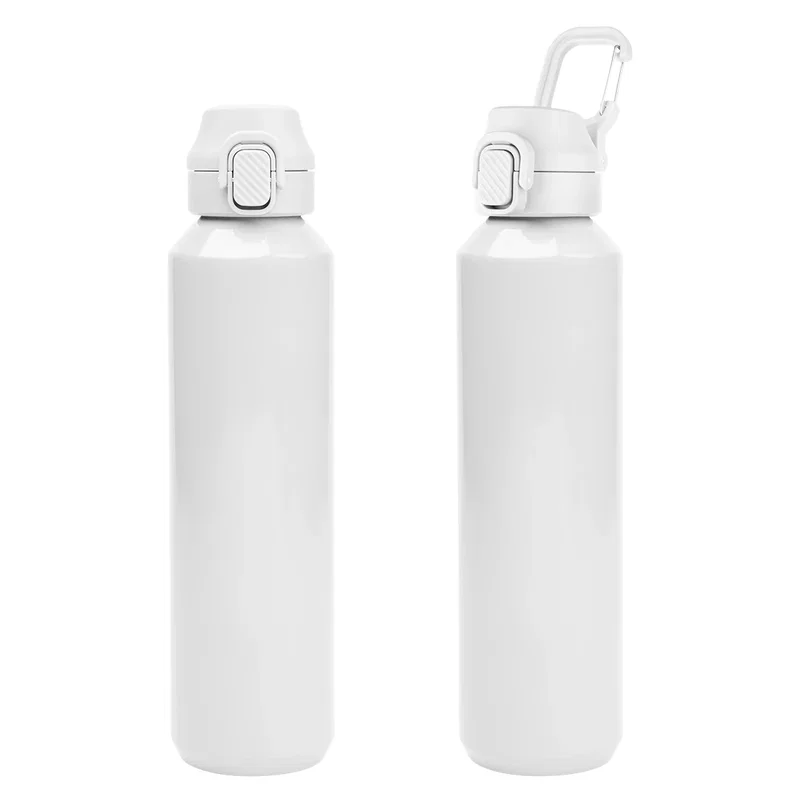 Navy 27 ounce bottle suited to hiking, commuting and gym use