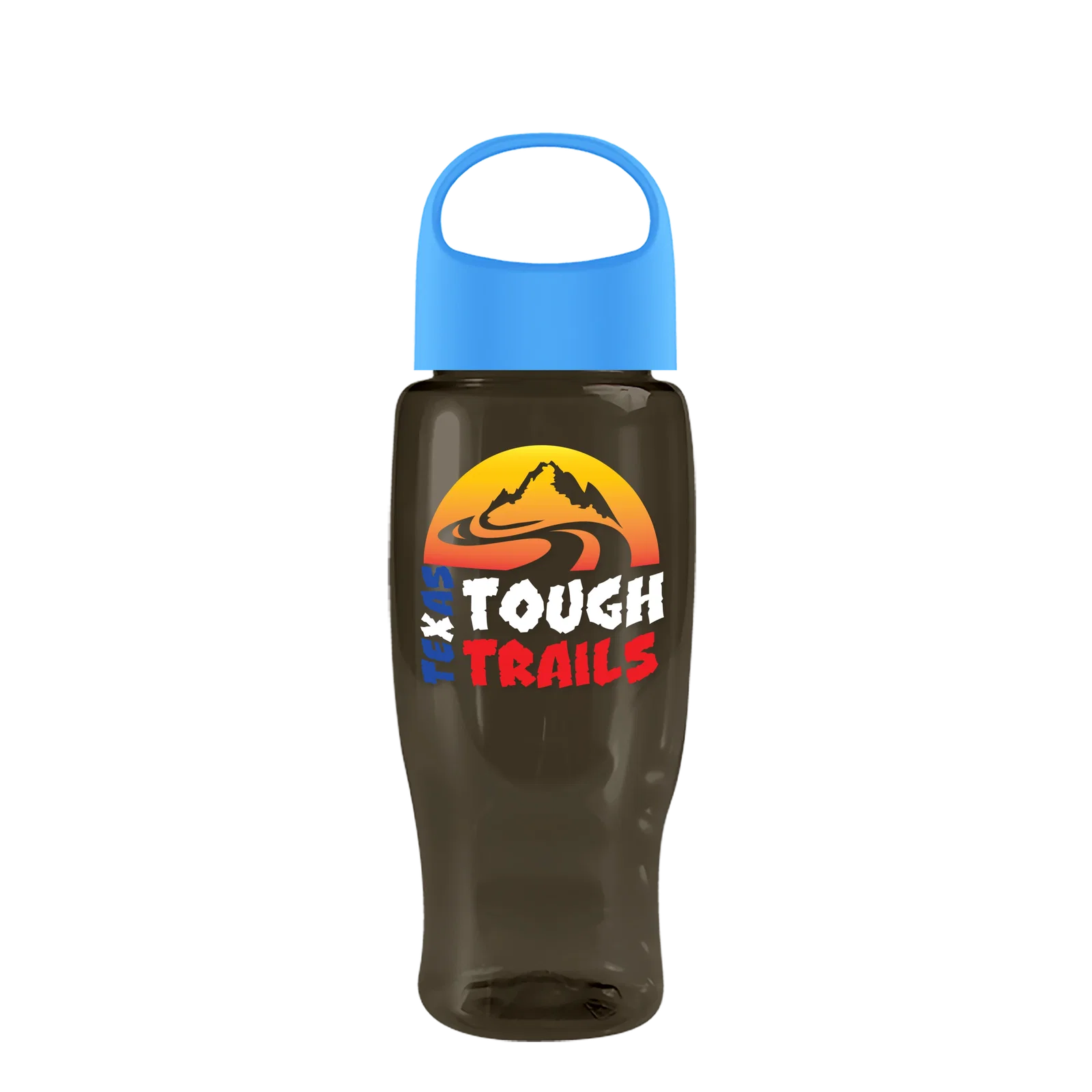 Poly+ Recycled Bottle with Oval Crest Lid (27 oz.) — view 3
