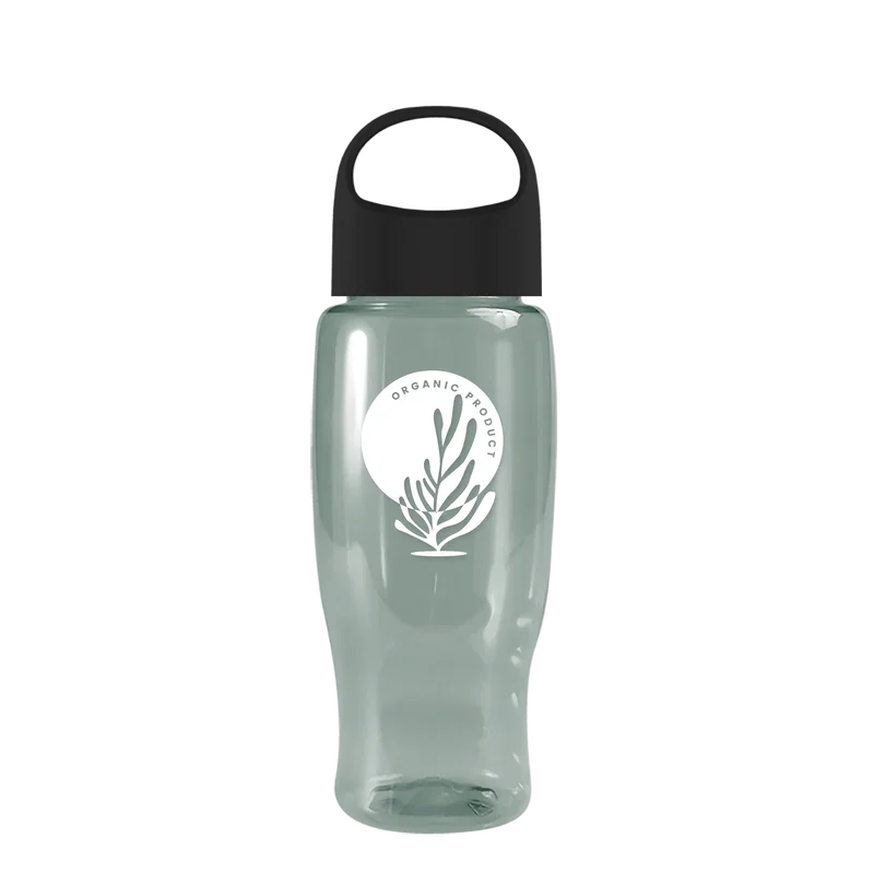 Poly+ Recycled Bottle with Oval Crest Lid (27 oz.) — view 4