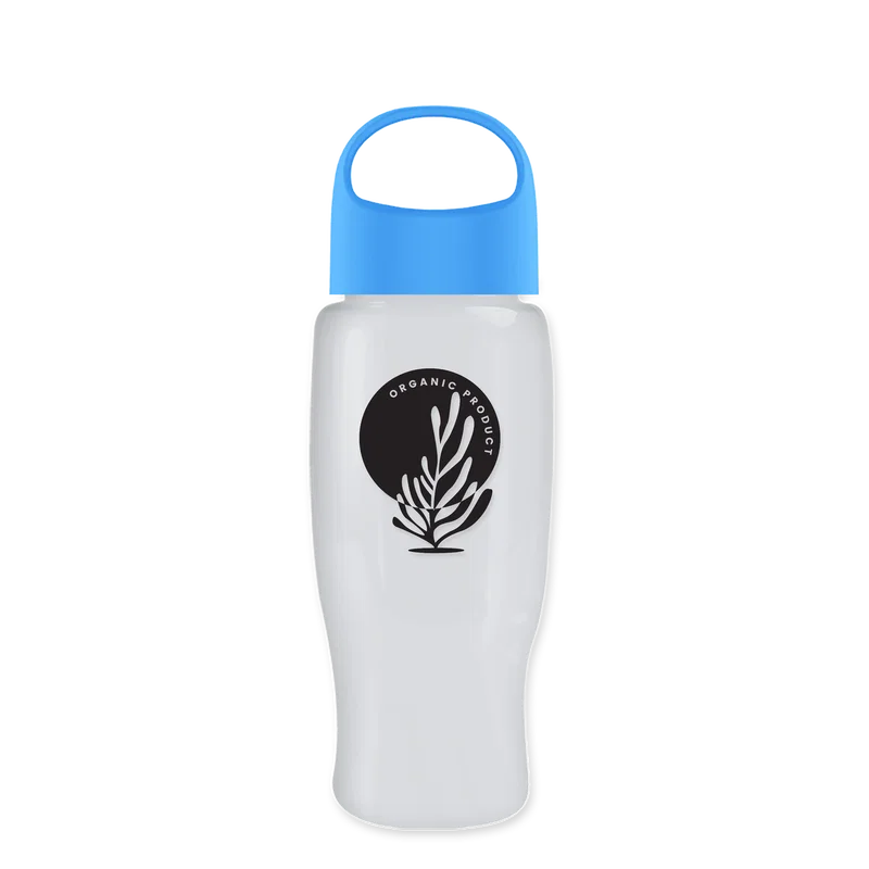 Poly+ Recycled Bottle with Oval Crest Lid (27 oz.) — view 5