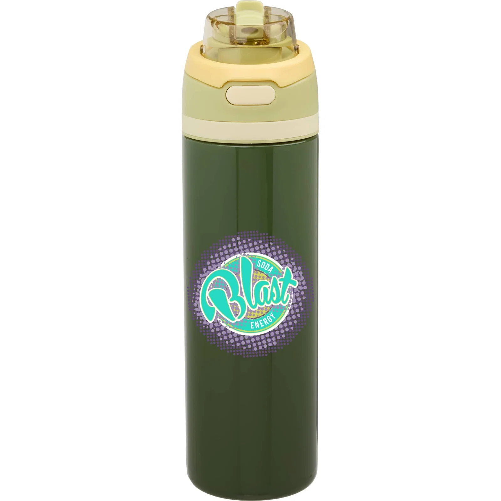 28 oz. Elvin Recycled Stainless Flip Straw Bottle — view 3