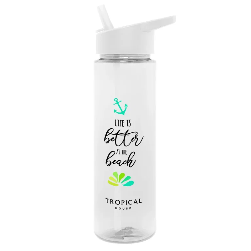 Blue tinted version of the twenty-eight ounce hydration bottle