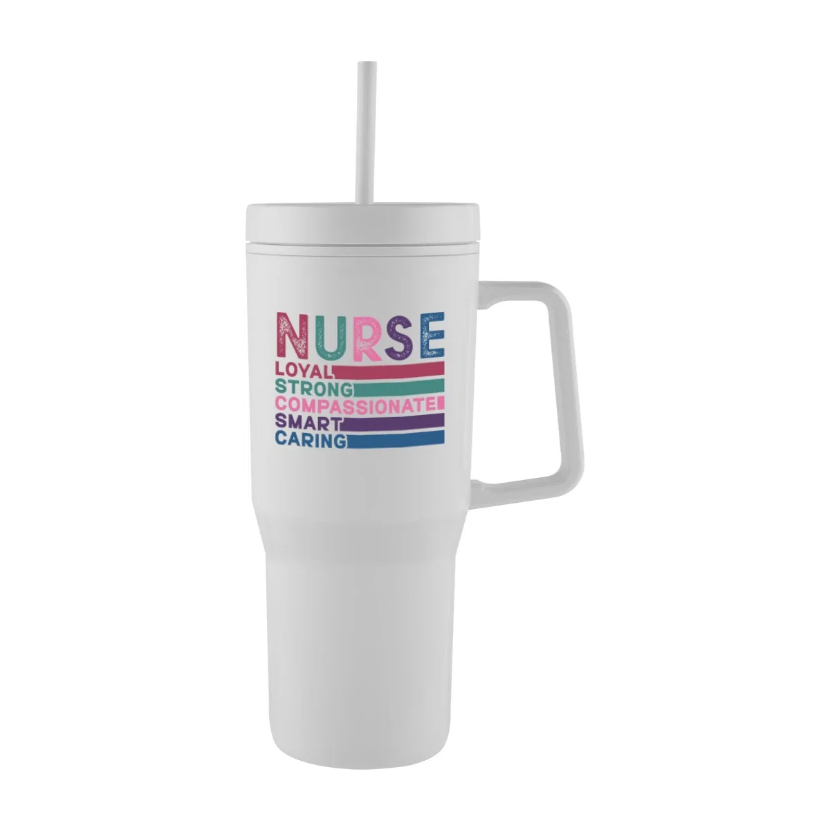 - 28 Oz. Intrepid Recycled PS Double Wall Tumbler — view 5