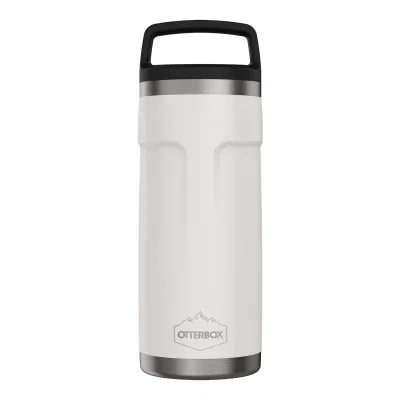 Profile view of the large capacity beverage container
