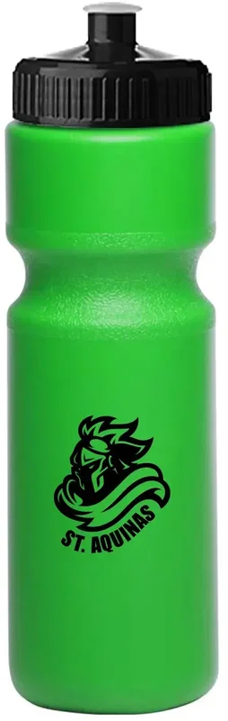 Custom Push Cap Water Bottles - 28 oz. (1 Color) — view 4