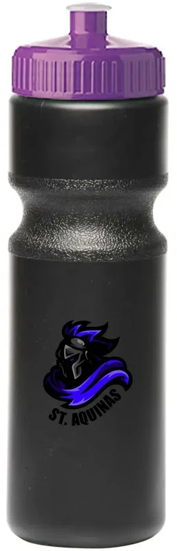Custom Push Cap Water Bottles — view 4