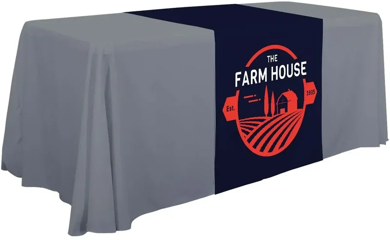 28" Standard Table Runner (Full-Color Front Only) — view 24