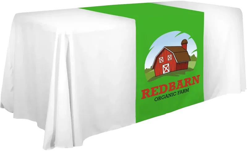28" Standard Table Runner (Full-Color Front Only) — view 30