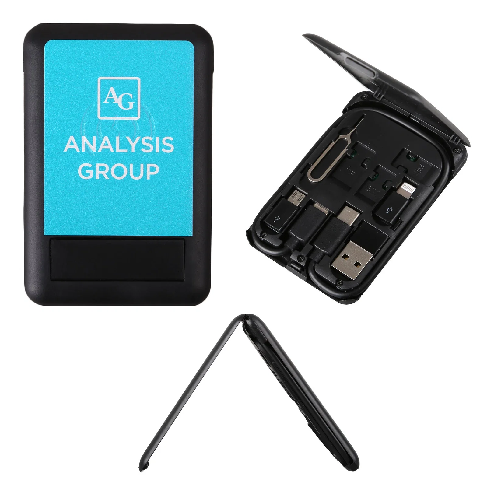 Folding 15W Wireless Charger Built-in Charging Cable — view 4