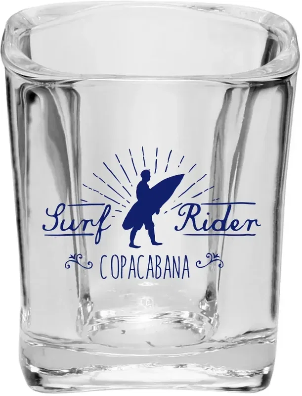 Branded Square Shot Glasses - 2oz (1 Color) โ view 1