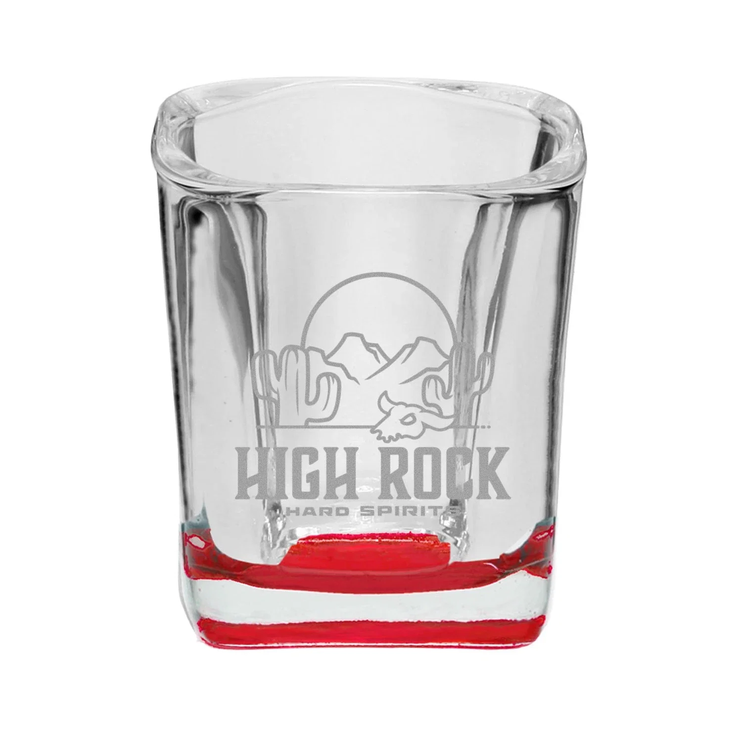 2 oz. Rounded Square Shot Glass — view 16