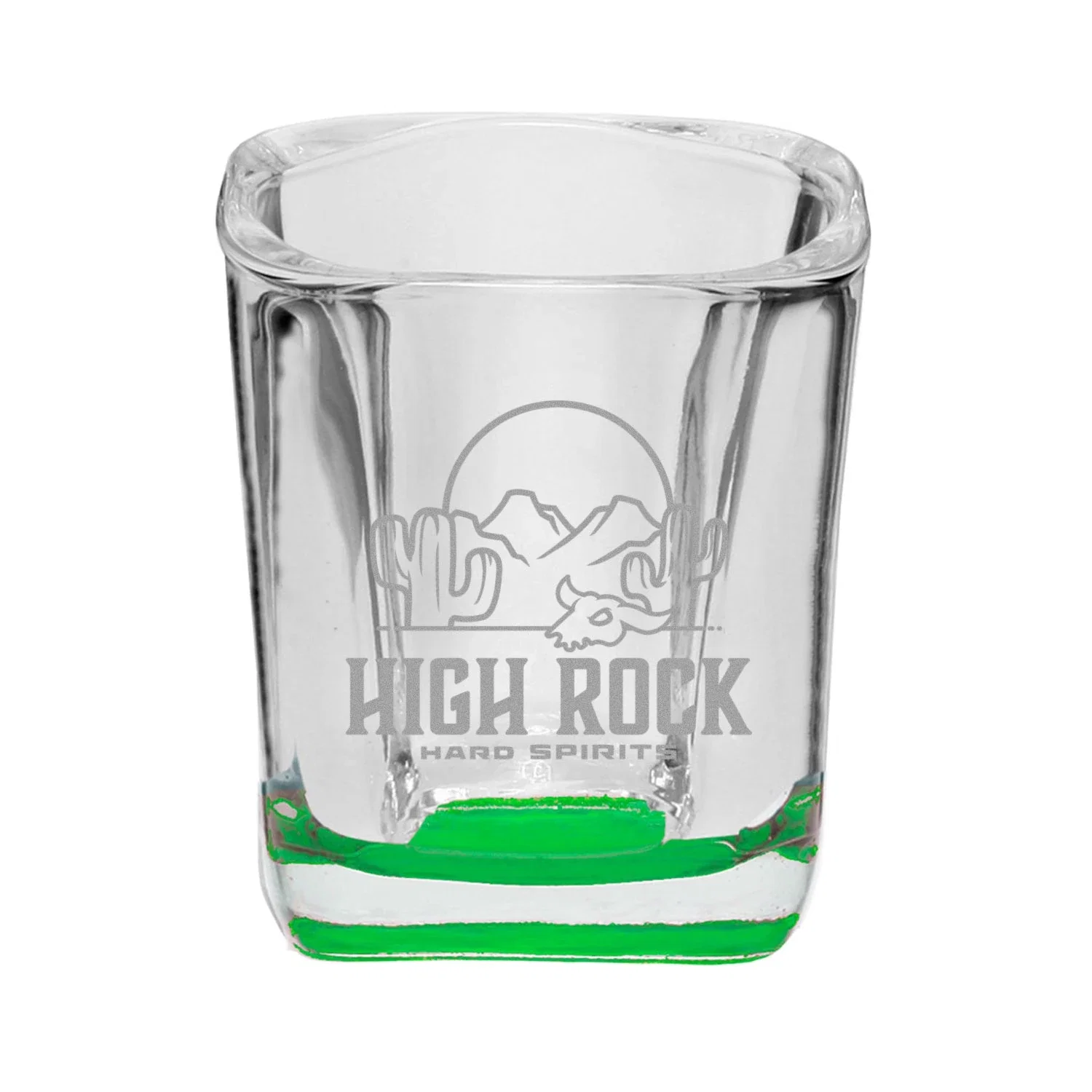 2 oz. Rounded Square Shot Glass — view 17
