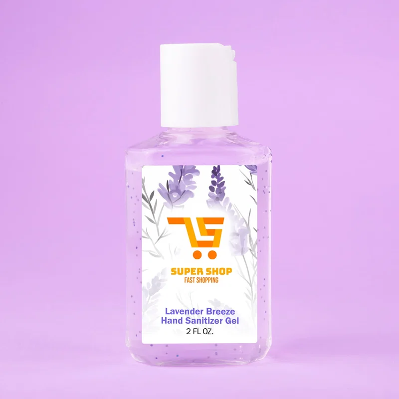 2oz Travel Gel Hand Sanitizer With Moisturizing Beads — view 2