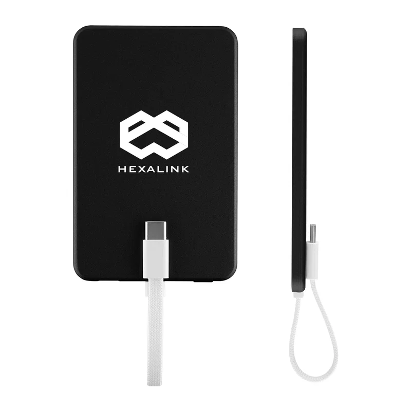 Flat magnetic face left blank for branding