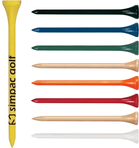 Personalized Logo Golf Tee Set - 3 1/4 Inch