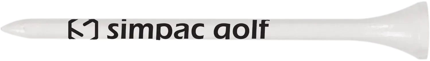 Personalized Logo Golf Tee Set - 3 1/4 Inch — view 6