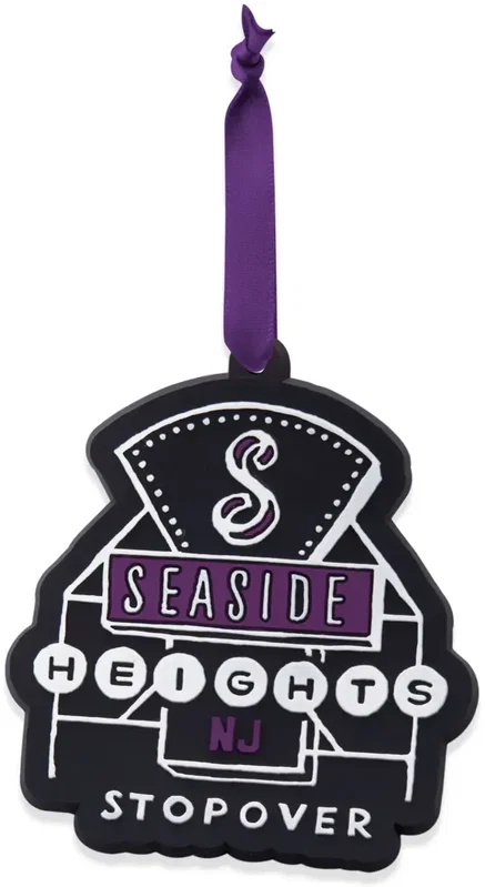 Custom PVC Ornaments with blank ribbon - 3" — view 2