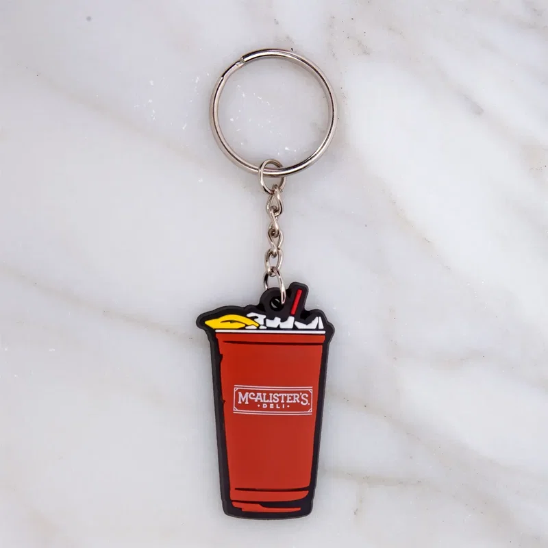 Logo PVC Key Tag — view 2