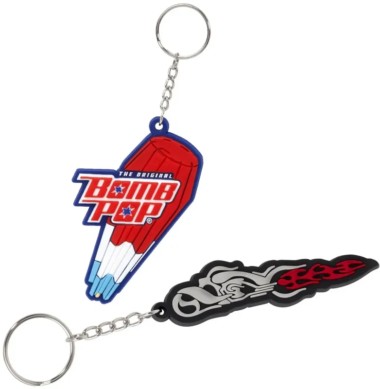 Logo PVC Key Tag — view 4