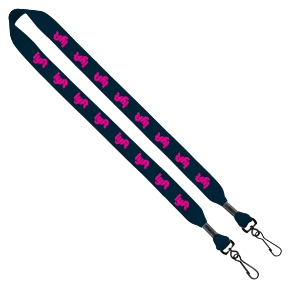3/4" Cotton Double Swivel Hook Lanyard