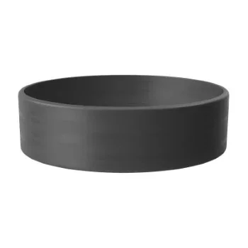 3/4" Debossed Silicone Wristband with Colorfill — view 3