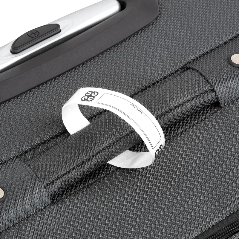 Custom Logo DuPont™ Tyvek® Luggage Tags (3/4") — view 13