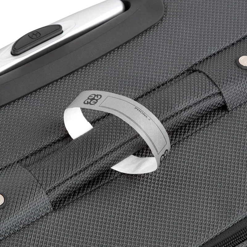 Custom Logo DuPont™ Tyvek® Luggage Tags (3/4") — view 7
