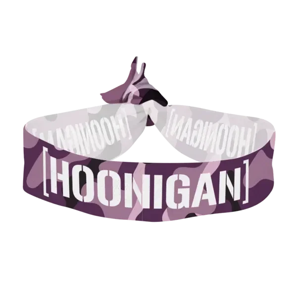 3/4" Dye-Sublimated Fold Over Elastic Hair Tie