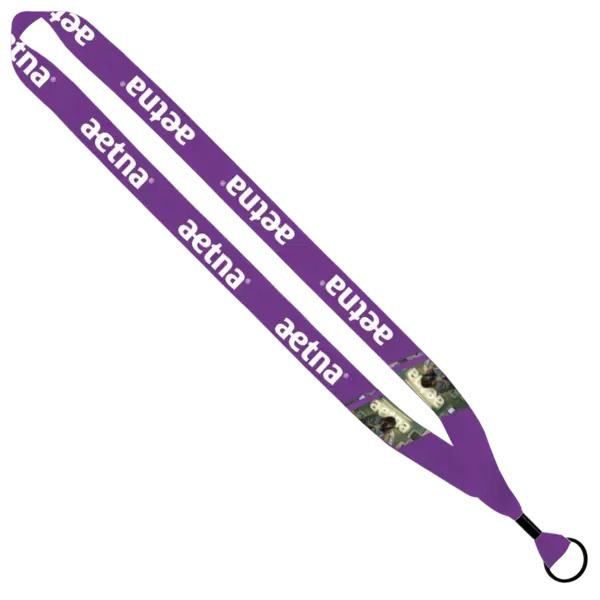 Dye-Sublimated Waffle Weave Lanyard - 3/4"