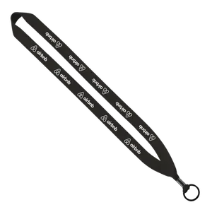 3/4" Polyester Lanyard 36" Custom Length