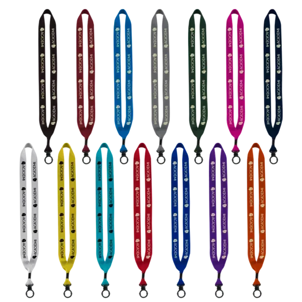 Polyester Lanyard With O-Ring - 3/4" — view 2