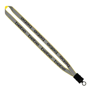 3/4" Reflective Lanyard with Buckle Release