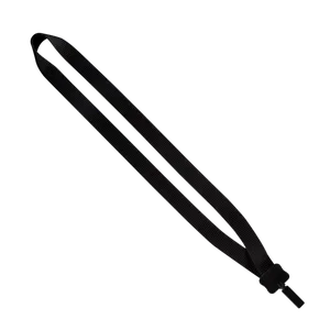 3/4" Smooth Nylon Lanyard with Plastic Clamshell & Bulldog Clip
