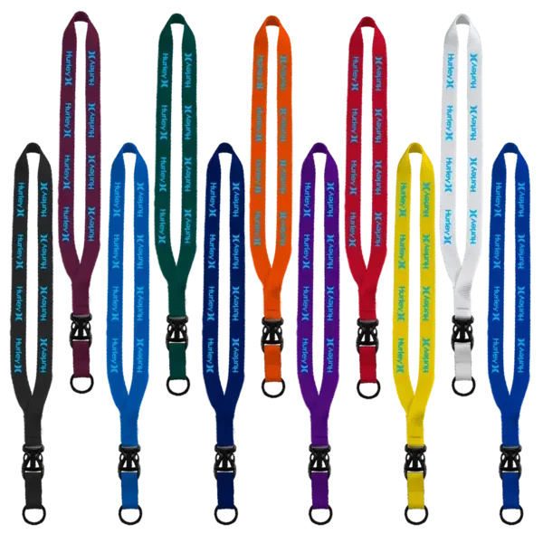 Smooth Nylon Slide Release Lanyard - 3/4" — view 2