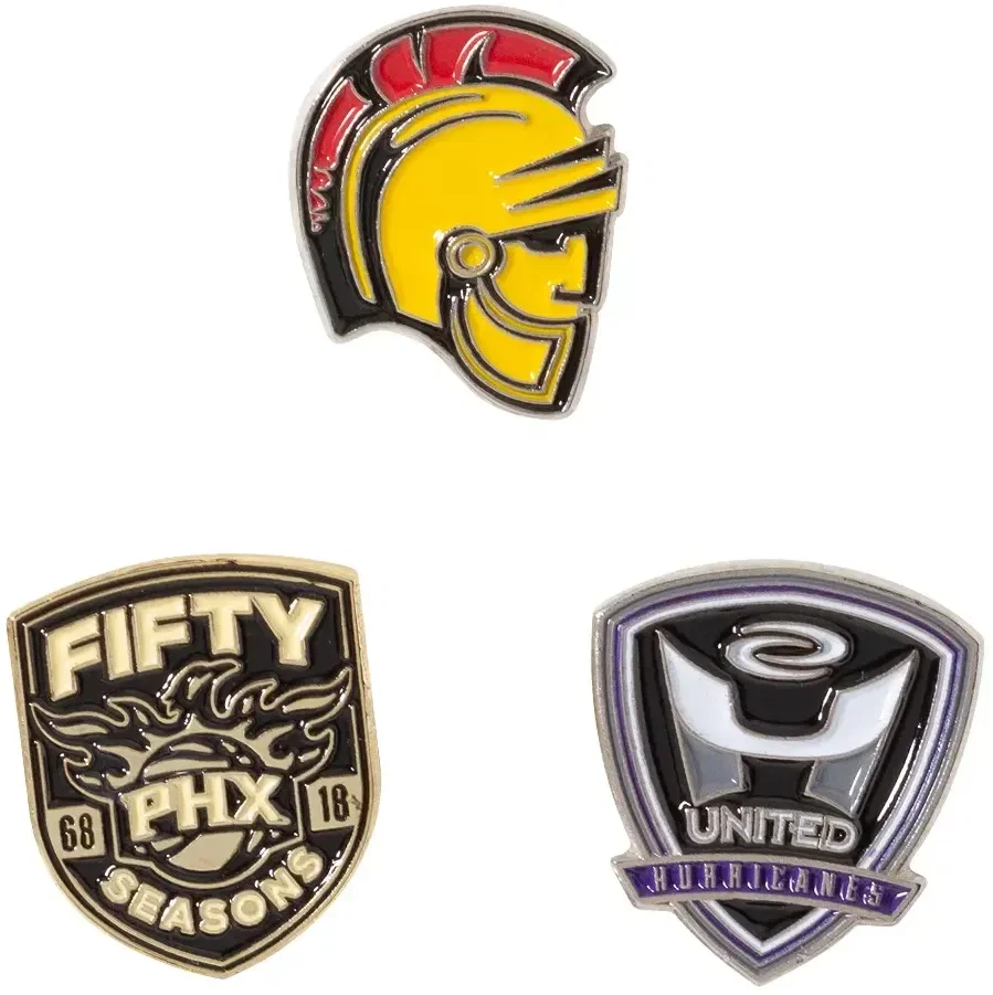 Customized Soft Enamel Trading Pins - 3/4" — view 2