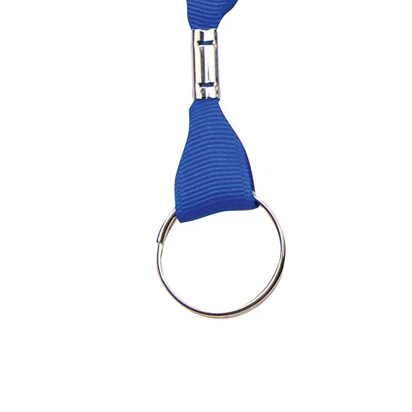 3/4 inch Antimicrobial Lanyard in red with full-color sublimated logo print