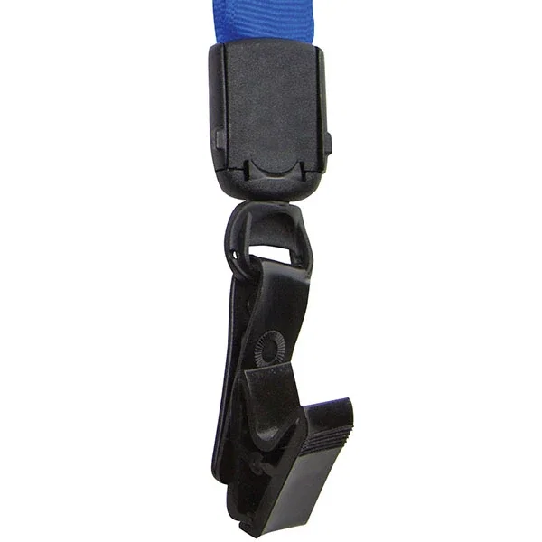 3/4 inch Recycled PET Lanyard in violet with full-color imprint