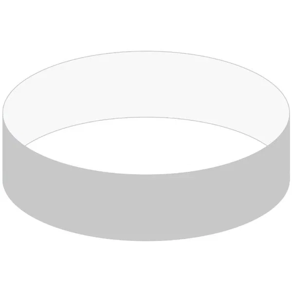 3/4" Tyvek event wristband color choice with die-cut adhesive closure
