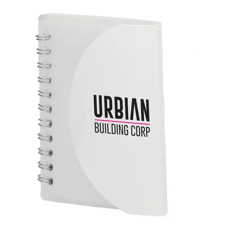 Custom FSC® Recycled Post Spiral Notebook - 3.4" x 4.5" — view 13