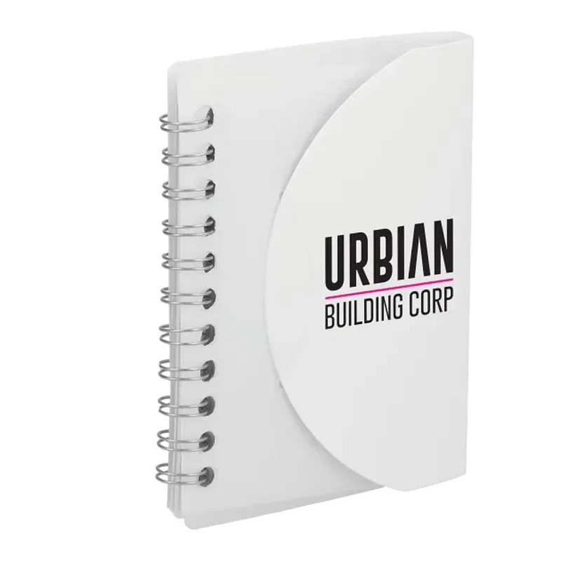Custom FSC® Recycled Post Spiral Notebook - 3.4" x 4.5" — view 14