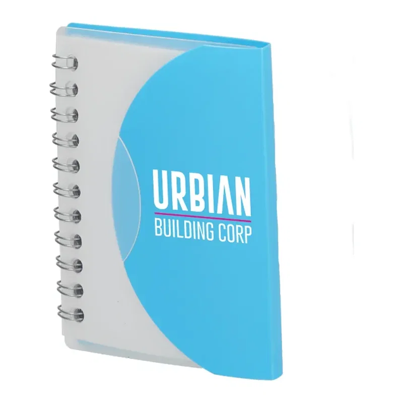Custom FSC® Recycled Post Spiral Notebook - 3.4" x 4.5" — view 6
