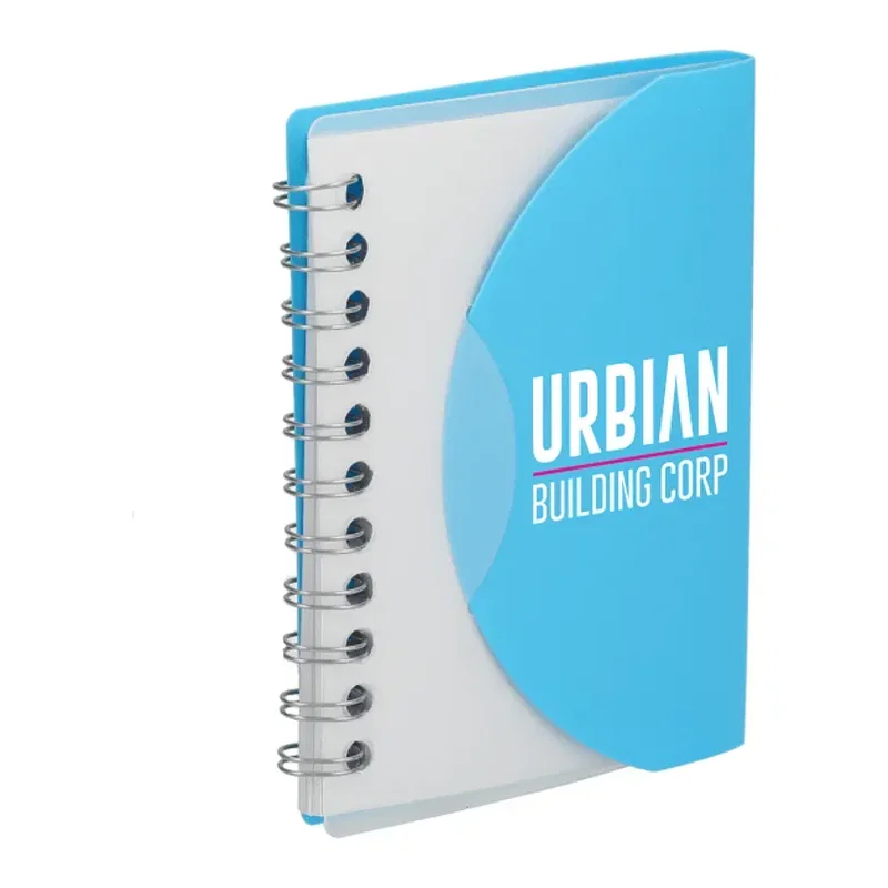 Custom FSC® Recycled Post Spiral Notebook - 3.4" x 4.5" — view 7