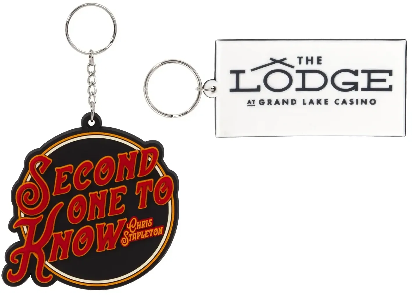 Personalized PVC Key Tag - 3.5" 3D — view 2