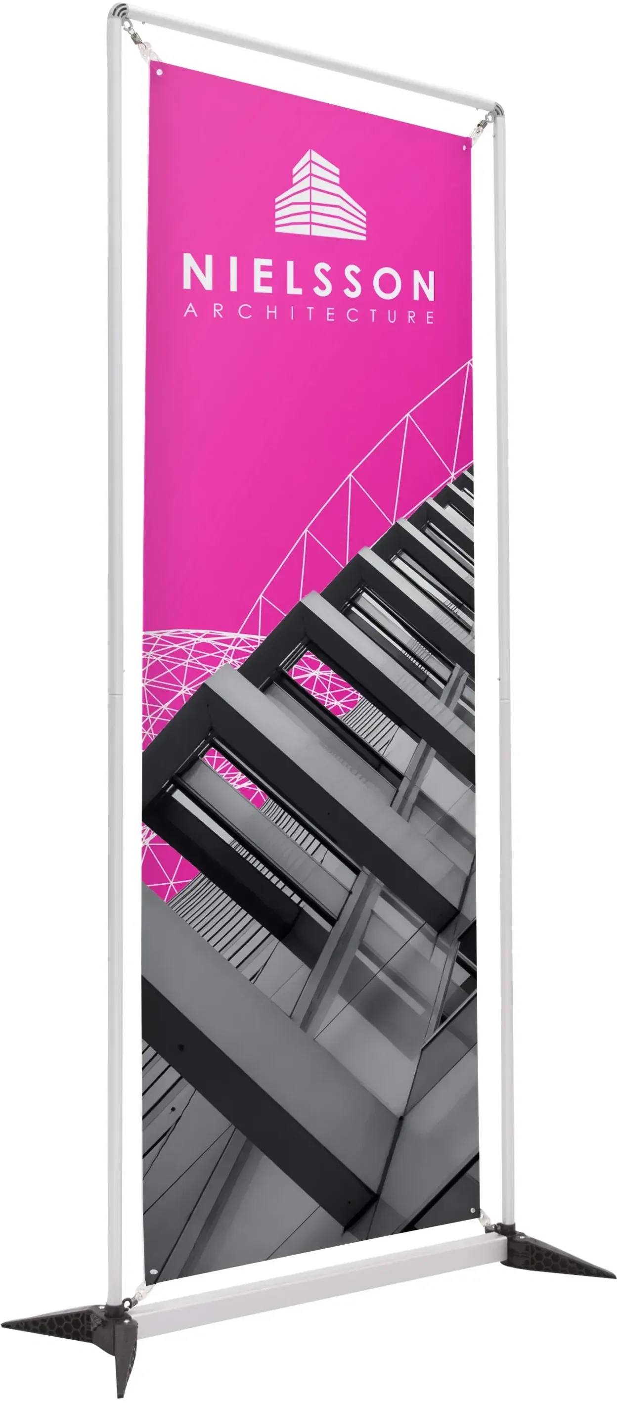 3.5' FrameWorx Banner Display Kit (Double-Sided, 13 oz. Smooth Scrim Vinyl) — view 6